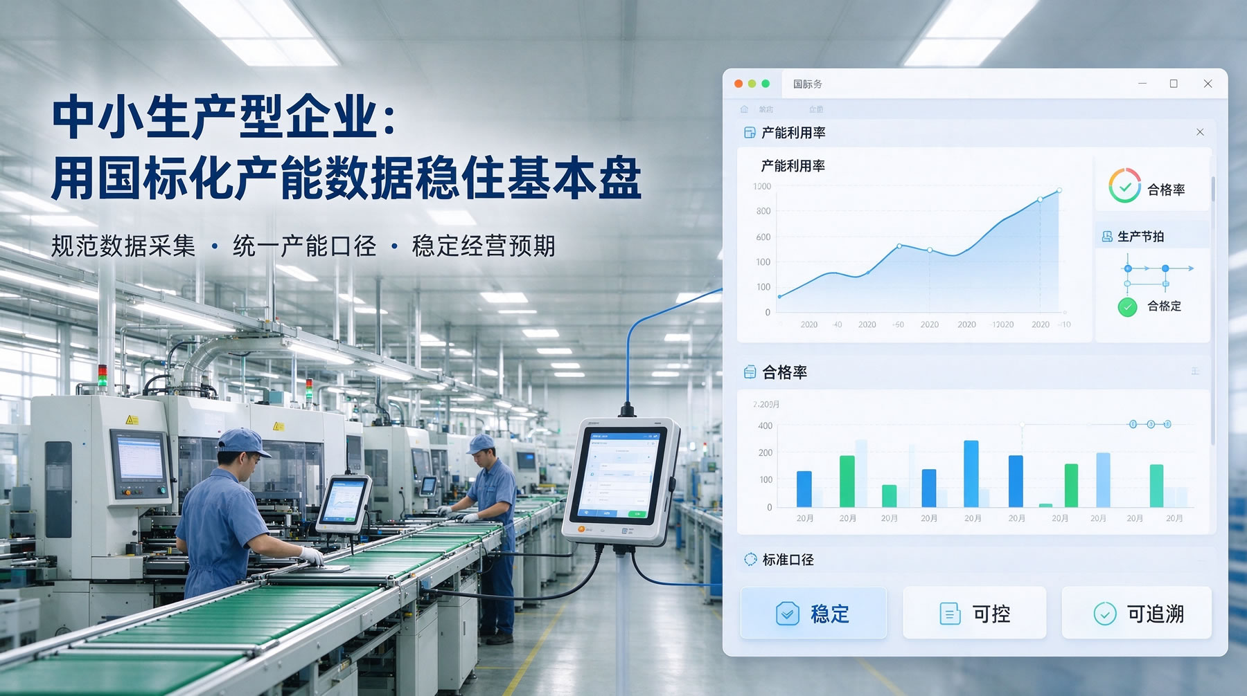 中小企业用国标化产能数据稳住基本盘